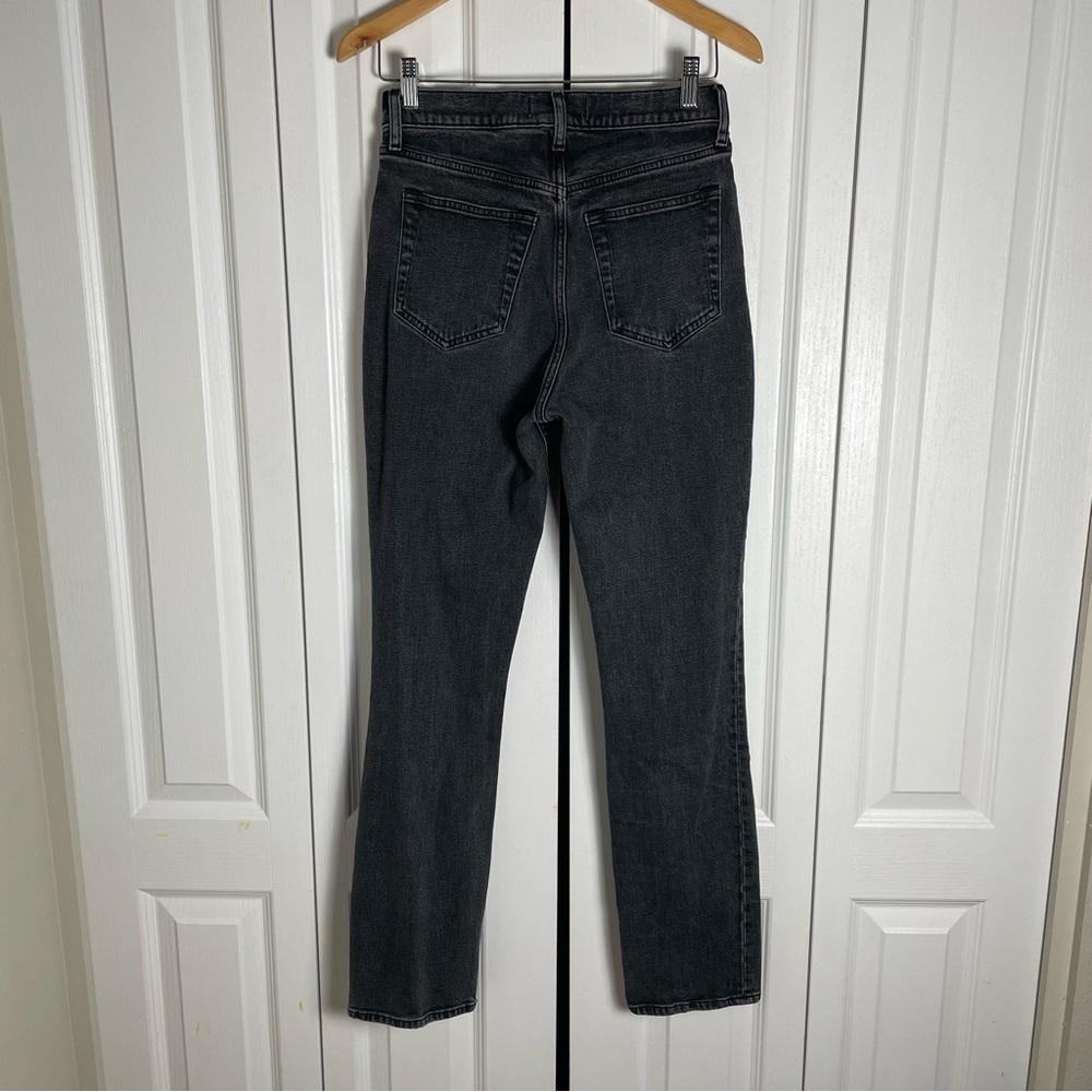 Abercrombie & Fitch 90s Slim Straight Ultra High Rise Jeans Women’s 4 | 27 Black - Picture 5 of 11